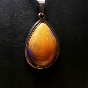 Sunset Pendant and Necklace